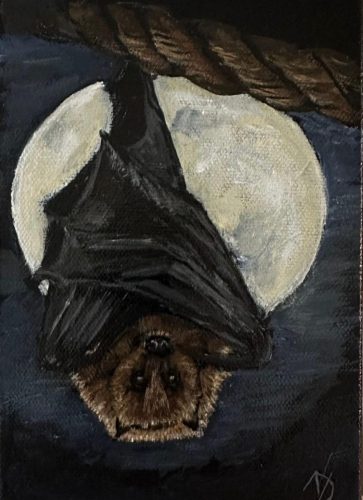 Over the moon 5x7